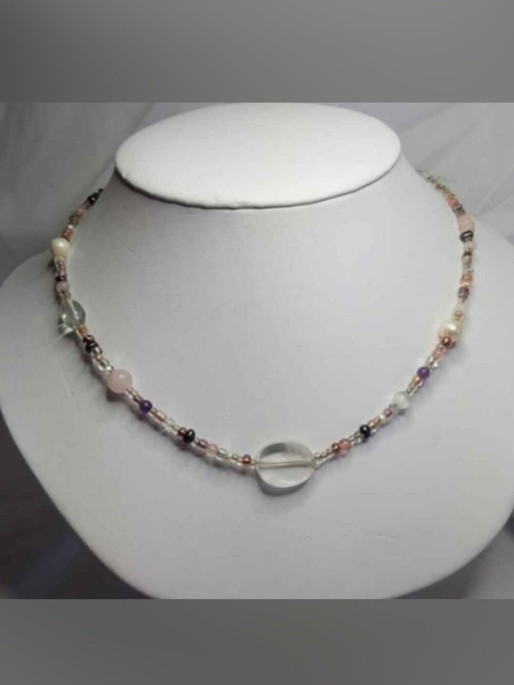 Mixed Semi Precious Gemstone Necklace